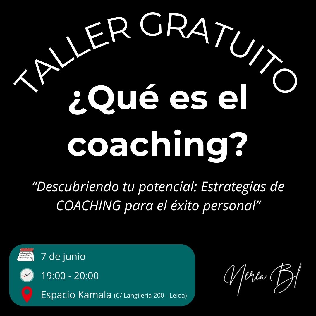 Taller: ¿Qué es el coaching?